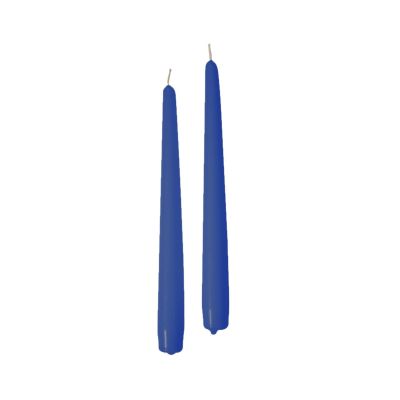 Candele coniche Ø 2,2 cm h. 21 cm 50 pezzi - Blue Navy