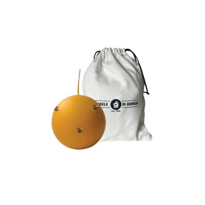 Sfera con Api in cera  Ø 10  - Senape