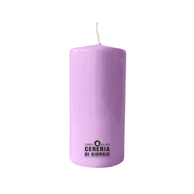 Cero Ø 7 cm h. 15 cm -Viola Polvere