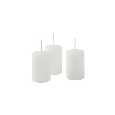 Ceri Ø 4 cm h. 7 cm 12 pezzi - Bianco