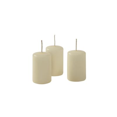 Ceri Ø 4 cm h. 7 cm 12 pezzi - Avorio