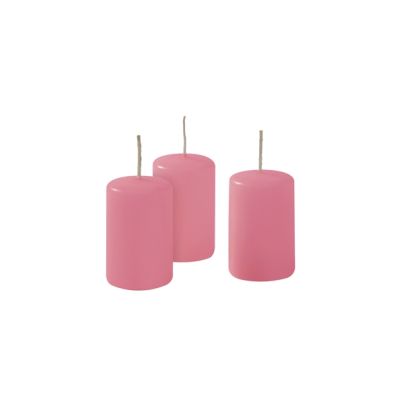 Ceri Ø 4 cm h. 7 cm 12 pezzi - Rosa bebè