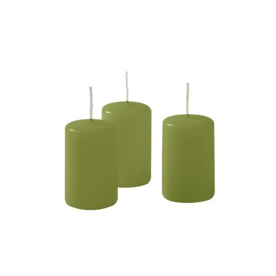 Ceri Ø 4 cm h. 7 cm 12 pezzi - Verde Oliva