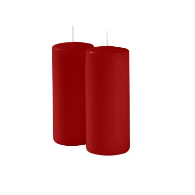 Ceri Ø 6 cm h. 15 cm 6 pezzi - Bordeaux