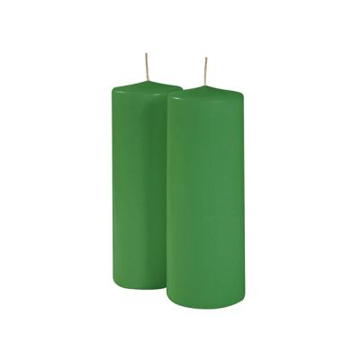 Ceri Ø 7 cm h. 20 cm 2 pezzi - Verde bandiera