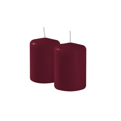 Ceri Ø 7 cm h. 10 cm 4 pezzi - Bordeaux