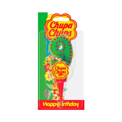 Candela compleanno Chupa Chups Numero 9 con supporto