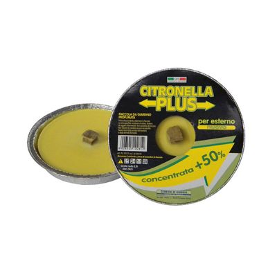 Fiaccola in alluminio Citronella Plus Ø 14 cm