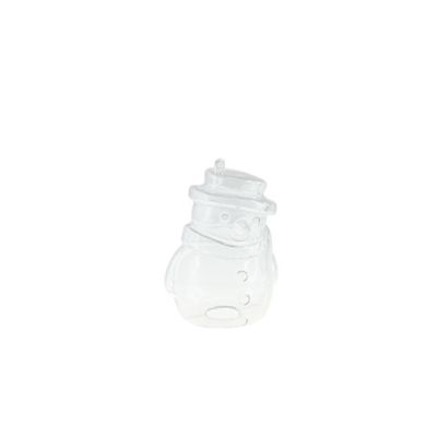 Stampo per candele a forma di pupazzo di neve 10 cm