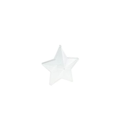 Stampo per candele a forma di stella 8 cm