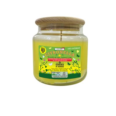 Giara Citronella - allontana gli insetti- 80 ORE