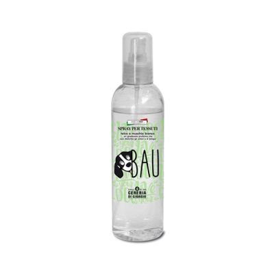 Spray per tessuti Bau con talco e muschio bianco 250 ml