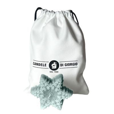 Candela Fiocco di Neve - Grigio