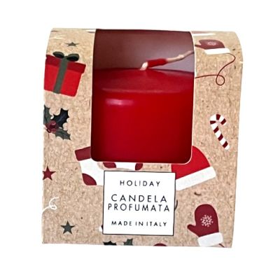 Candela Profumata Pocket Season diametro 6 cm altezza 5,5 cm - Natale - Holiday