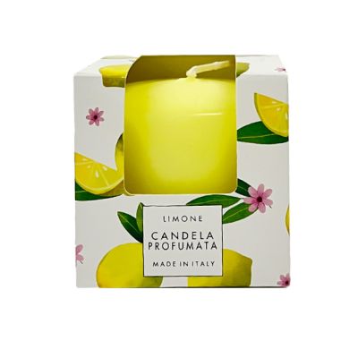 Candela Profumata Pocket Season diametro 6 cm altezza 5,5 cm - Primavera/Estate - Limone