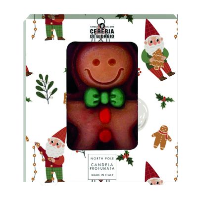 Candela Omino Pan di Zenzero profumato - Pocket Season - Natale 