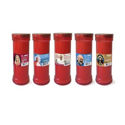 Ceri votivi P50 h. 18 cm - Decori assortiti
