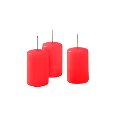 Ceri Ø 4 cm h. 7 cm 12 pezzi - Rosso