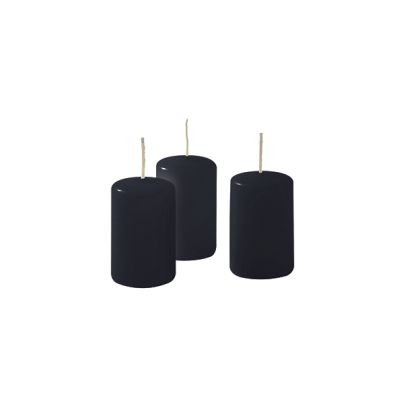 Ceri Ø 4 cm h. 7 cm 12 pezzi - Nero