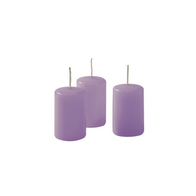 Ceri Ø 4 cm h. 7 cm 12 pezzi - Viola chiaro