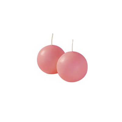Candele sfera Ø 6 cm 6 pezzi - Ciclamino