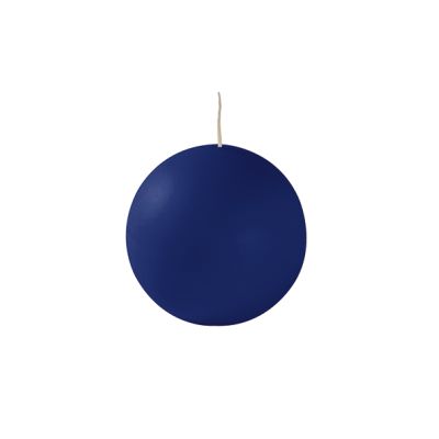 Candele sfera Ø 10 cm 4 pezzi - Blu
