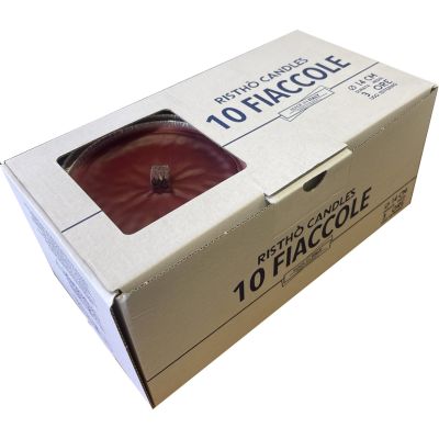 Fiaccola in alluminio Ø 14 cm - 10 pezzi