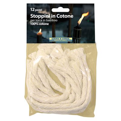 Stoppini per torcia in bamboo