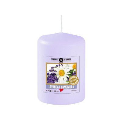 Cero profumato alla lavanda Ø 7 cm h. 10 cm - Senza allergeni