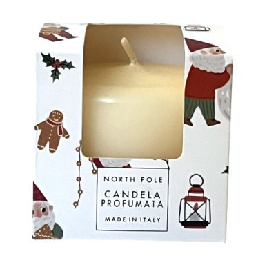 Candela Profumata Pocket Season diametro 6 cm altezza 5,5 cm - Natale - North Pole 